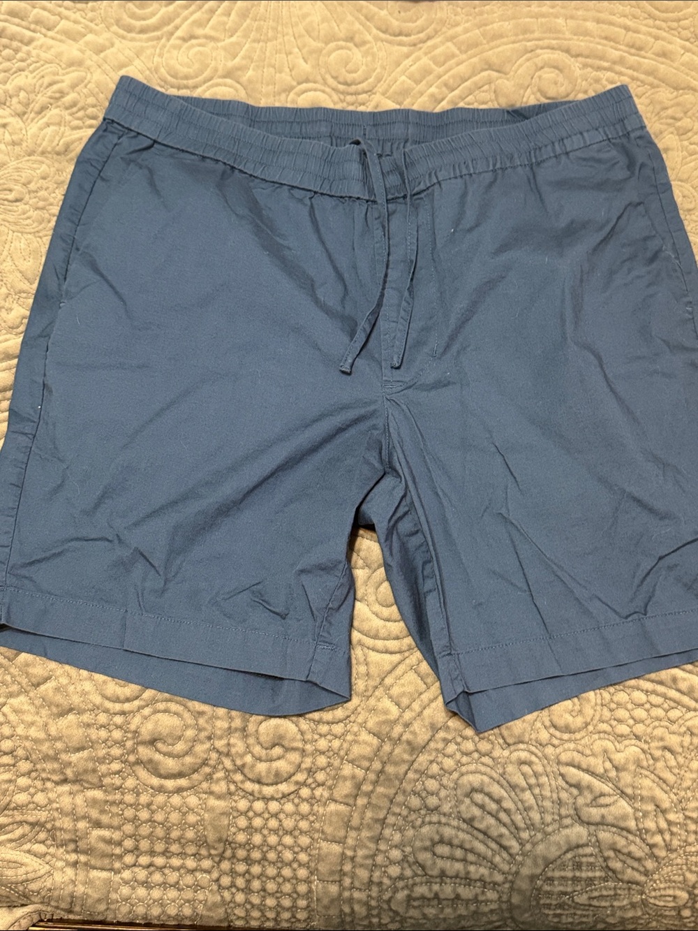 Ash & Erie Men’s Navy Athletic Drawstring Shorts Size Small Lightweight Active